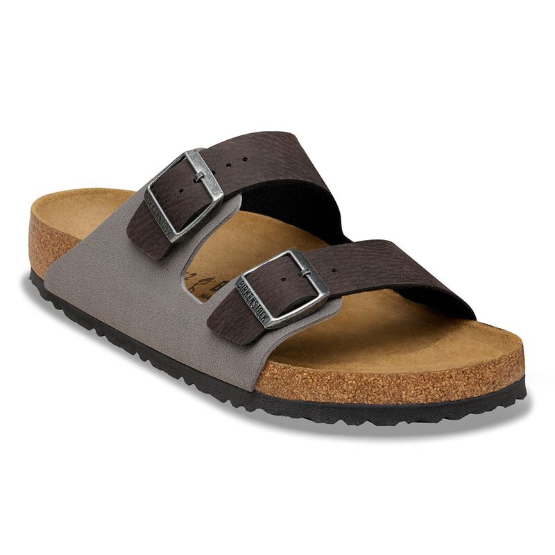 BIRKENSTOCK Arizona Mixed Synthetics Taupe/Mocha Soft Footbed detail