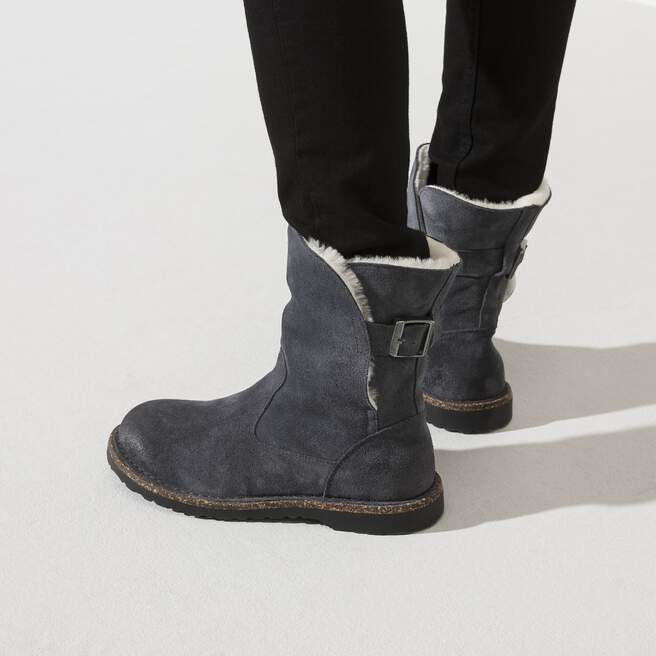 Uppsala Shearling Suède Graphite image numéro 9