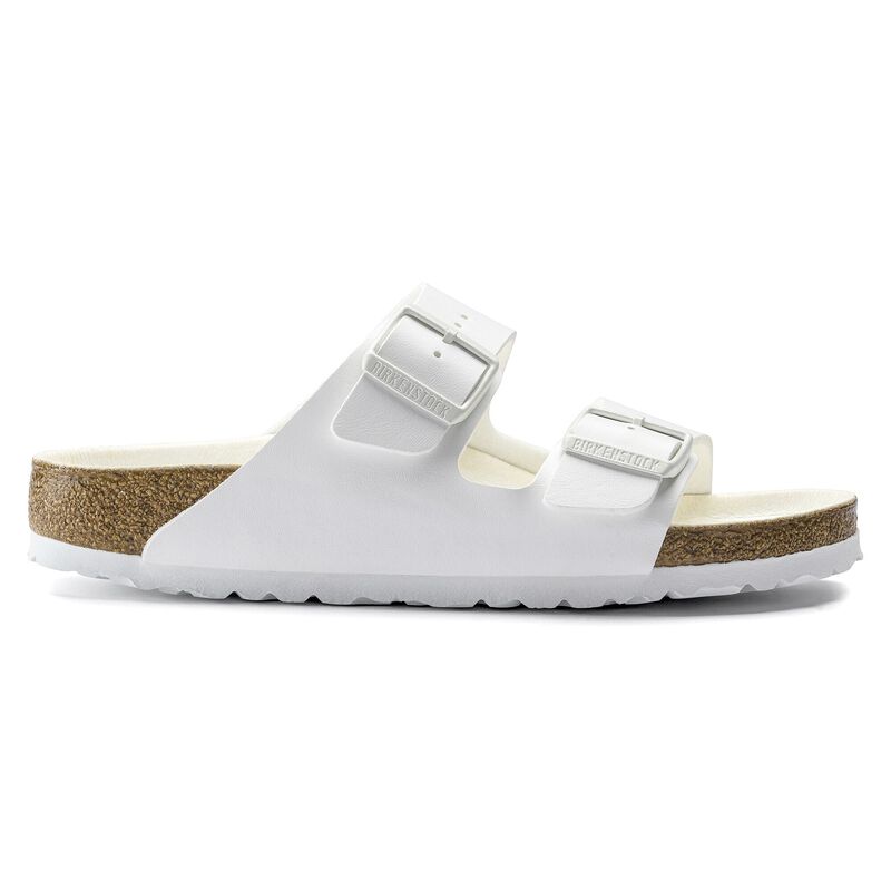 BIRKENSTOCK Arizona Birko-Flor White Soft Sole detail