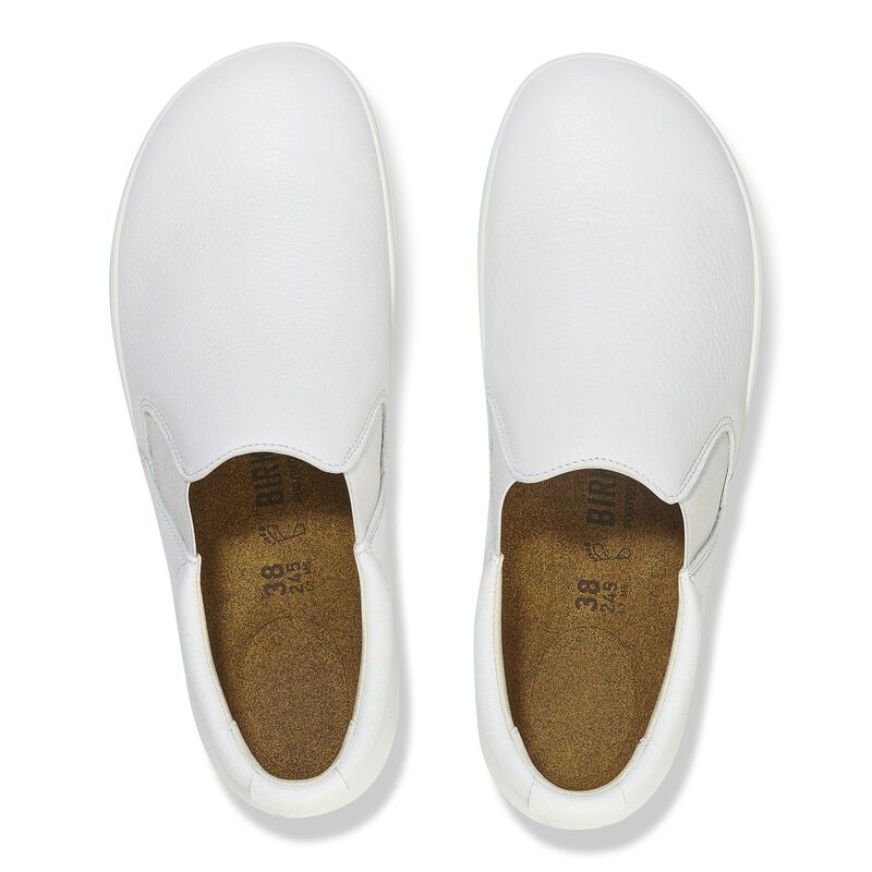 BIRKENSTOCK QO 400 Natural Leather White Contour Sole detail