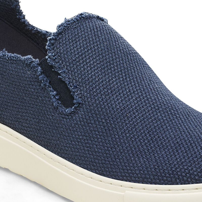 BIRKENSTOCK Bend Decon Slip On Textile Midnight Blue Soft Sole detail