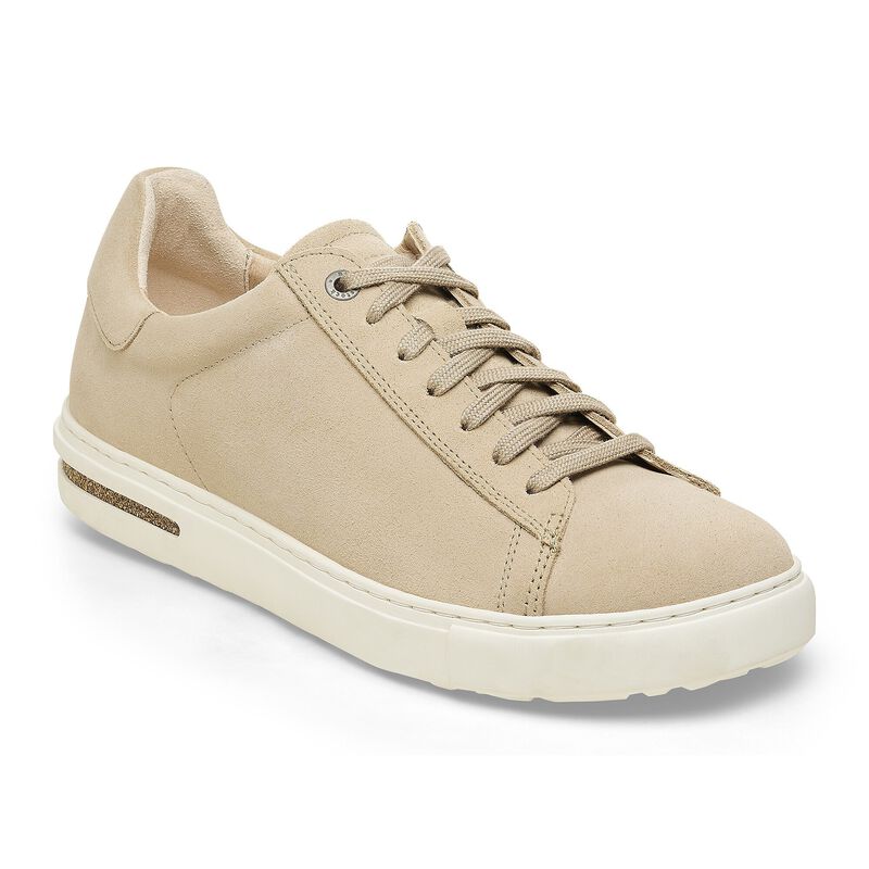 BIRKENSTOCK Bend Low Suede Leather Sandcastle/White City Comfort detail