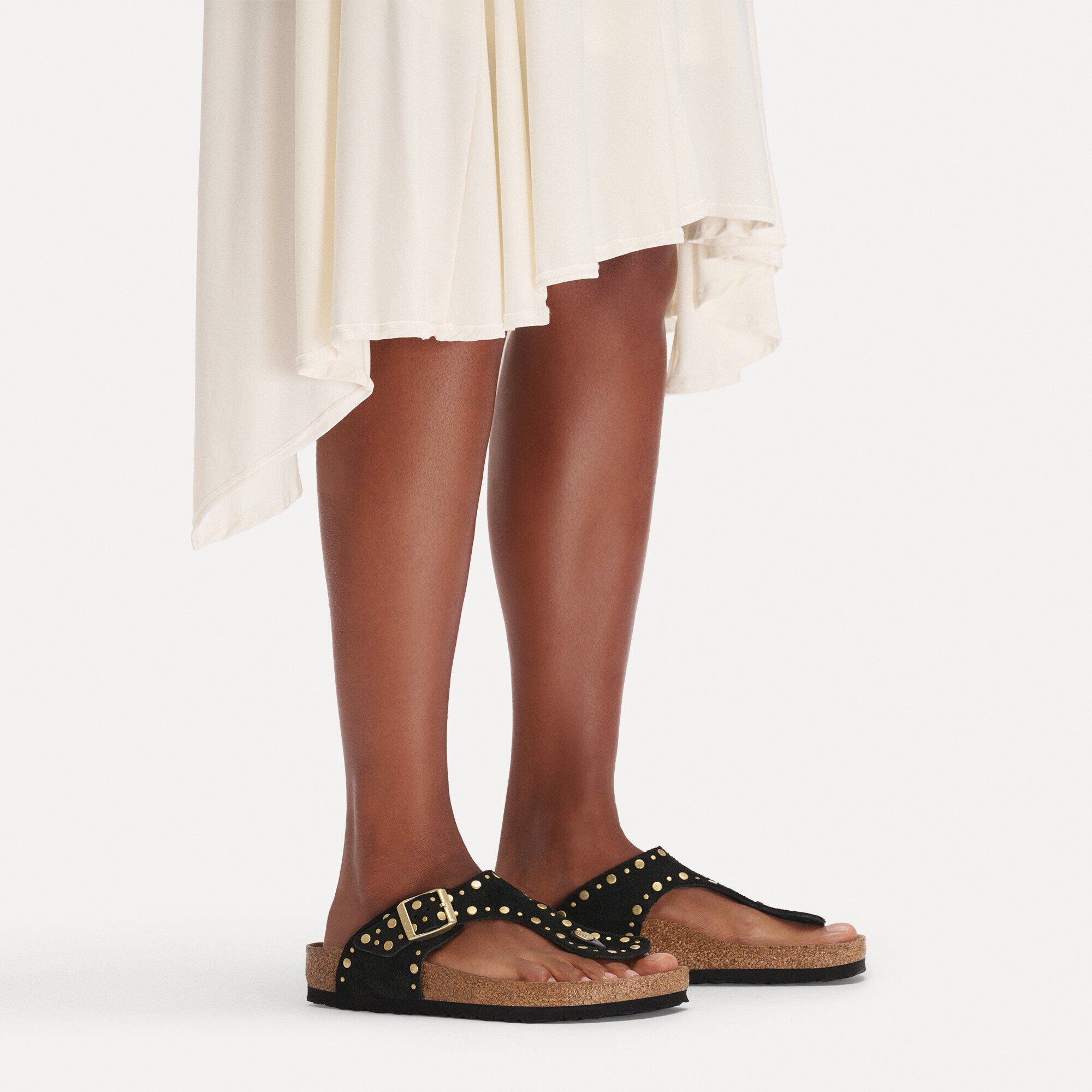 Gizeh Rivet Suede Leather