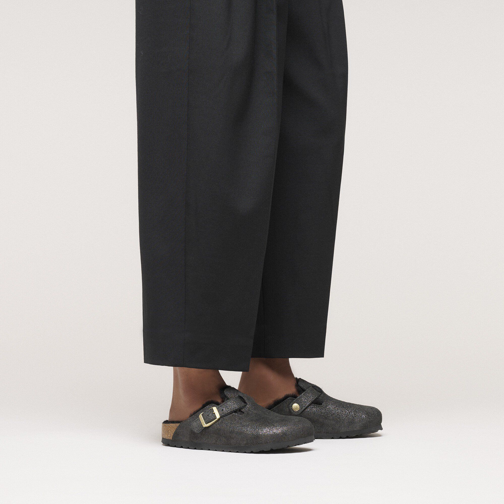 Boston Shearling Su&egrave;de-Shearling