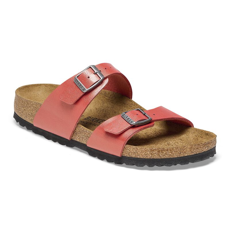 BIRKENSTOCK Sydney Birko-Flor Graceful Taupe Lounge Fit detail
