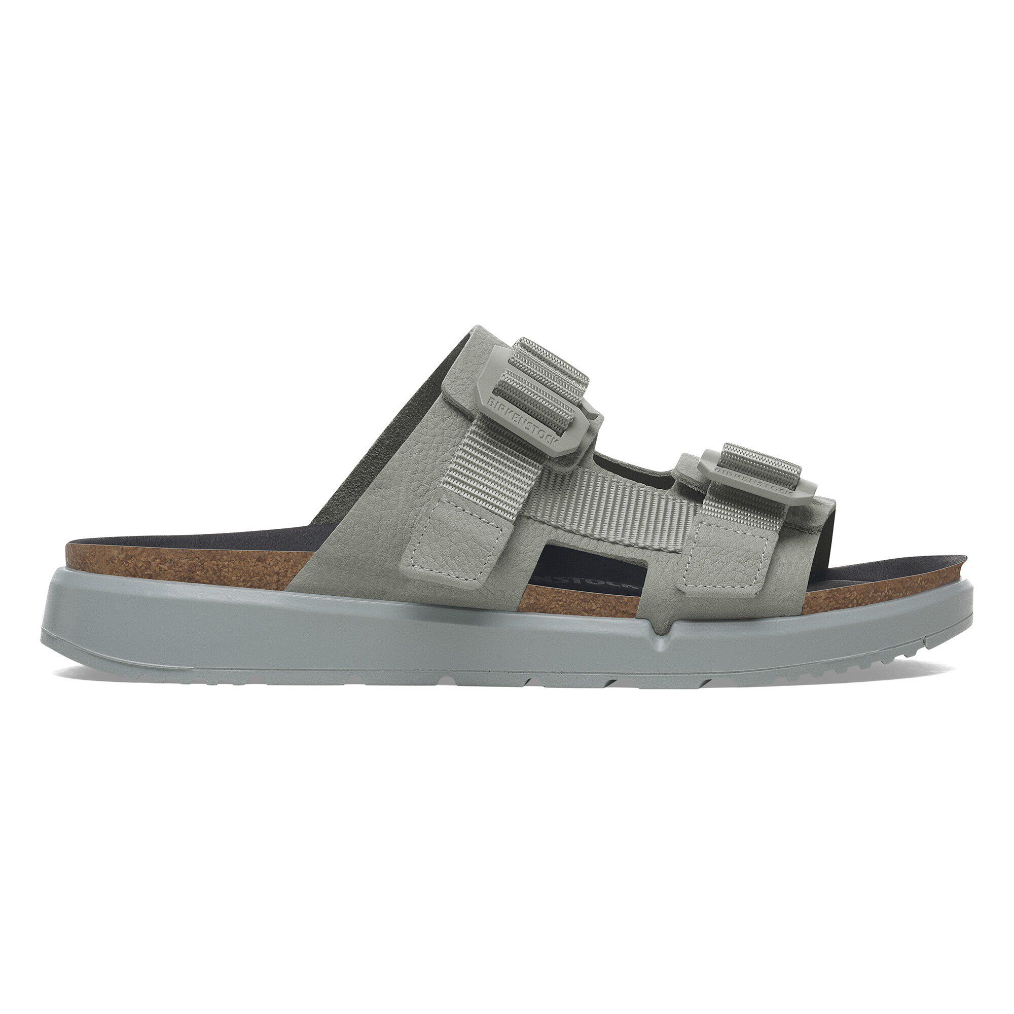 Shinjuku 2 Strap Leather-Textile in Color Pure Sage