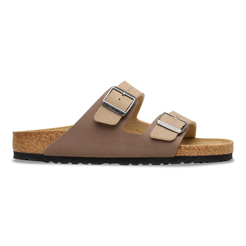 BIRKENSTOCK Arizona Mixed Synthetics Taupe/Mocha Soft Footbed detail