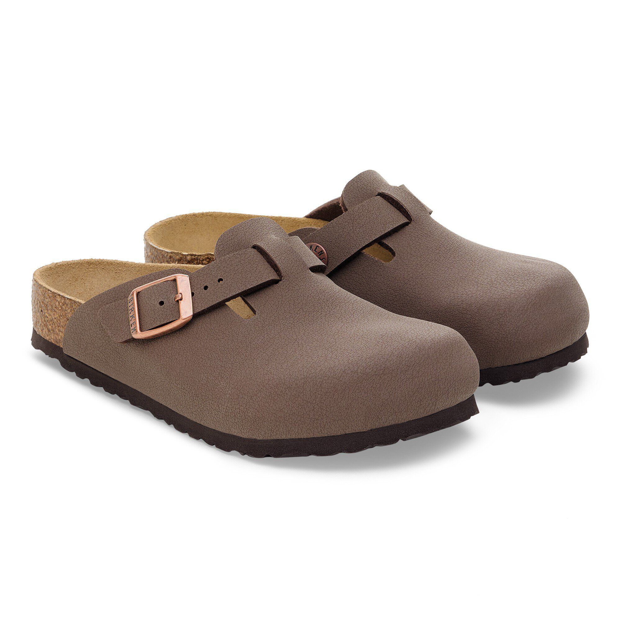 美品✨ BIRKENSTOCK Boston BS 36 ブラウン 23㎝　36 Boston Kids Birkibuc in Color Mocca | BIRKENSTOCK US