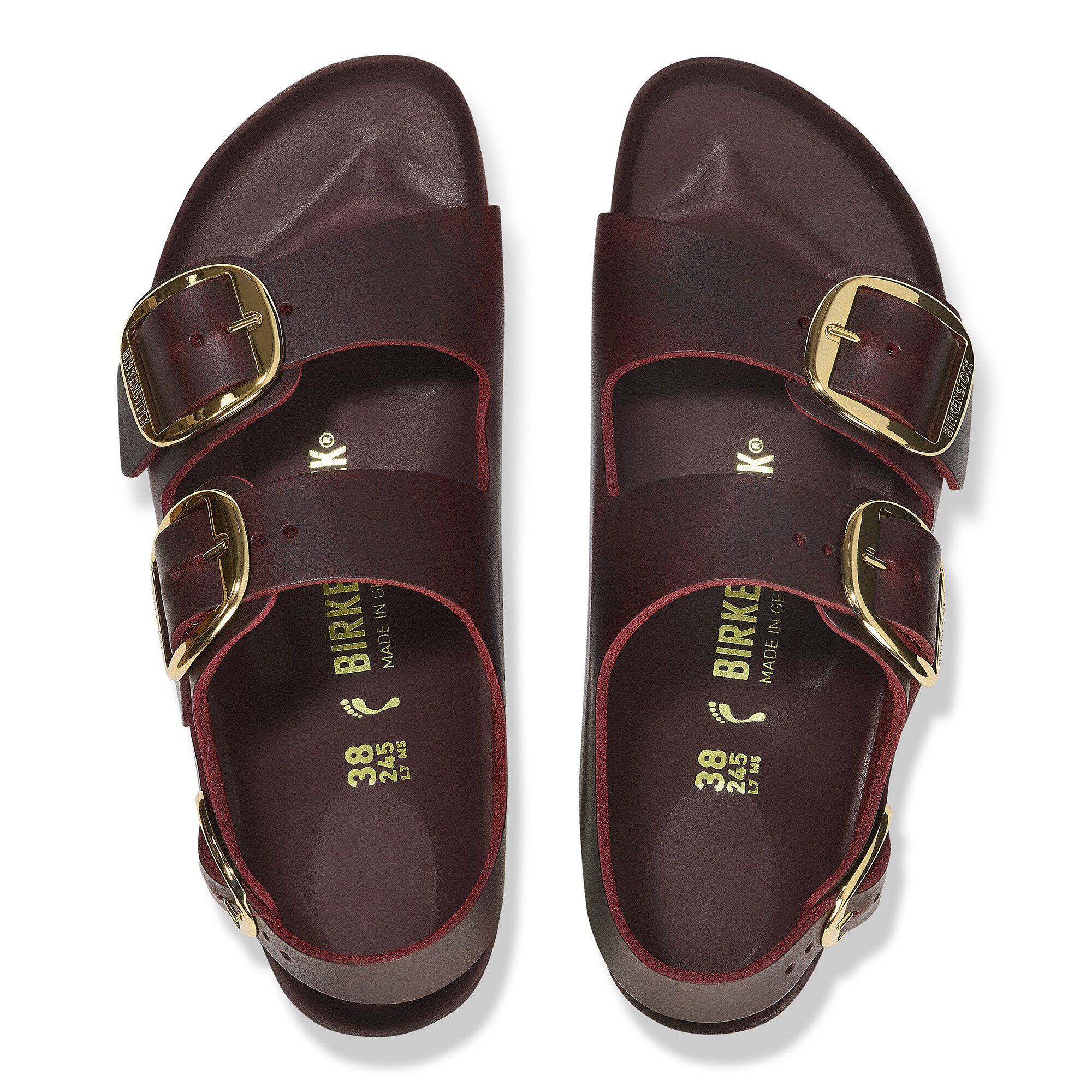 Milano Big Buckle Natural Leather Oiled