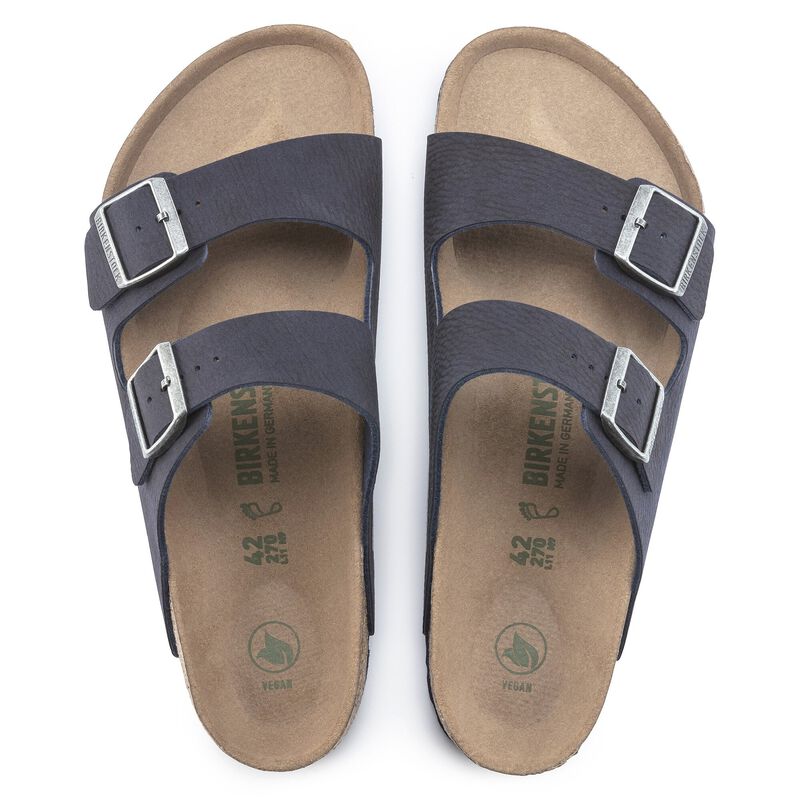 BIRKENSTOCK Arizona Vegan Microfaser Desert Dust Indigo Blue detail