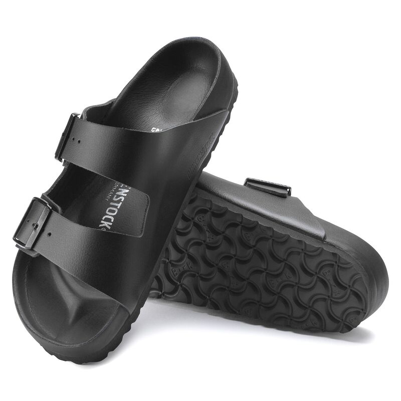 BIRKENSTOCK Arizona Natural Leather Black Daily Comfort detail