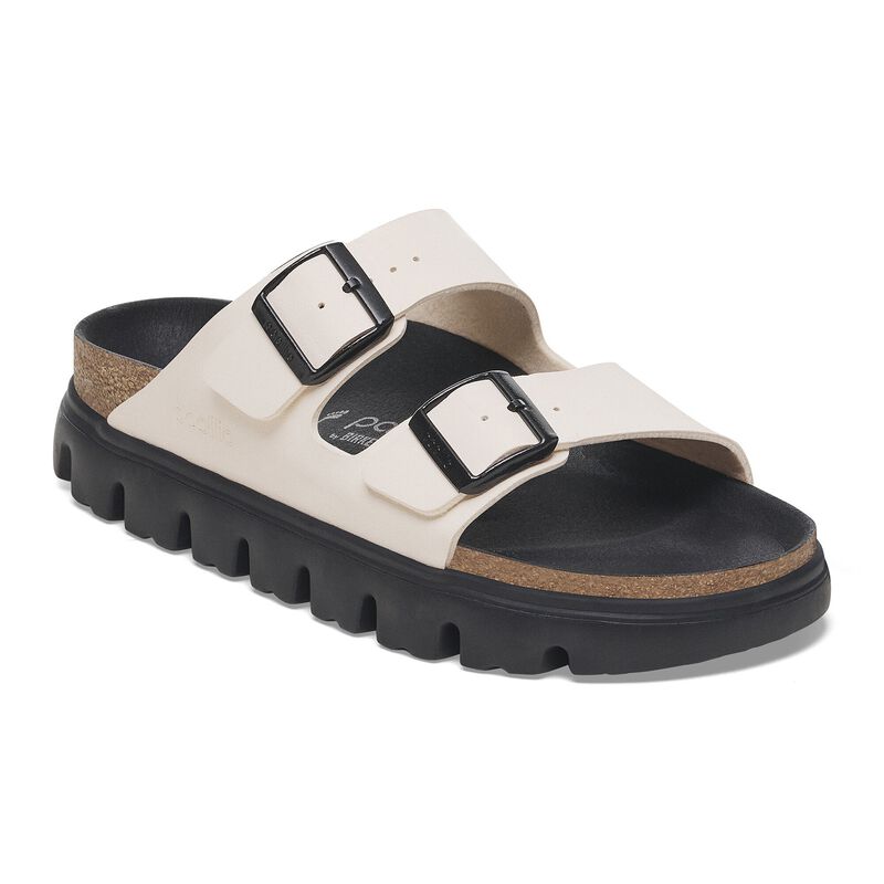 BIRKENSTOCK Arizona Chunky Birko-Flor Black/Black Trail Easy detail