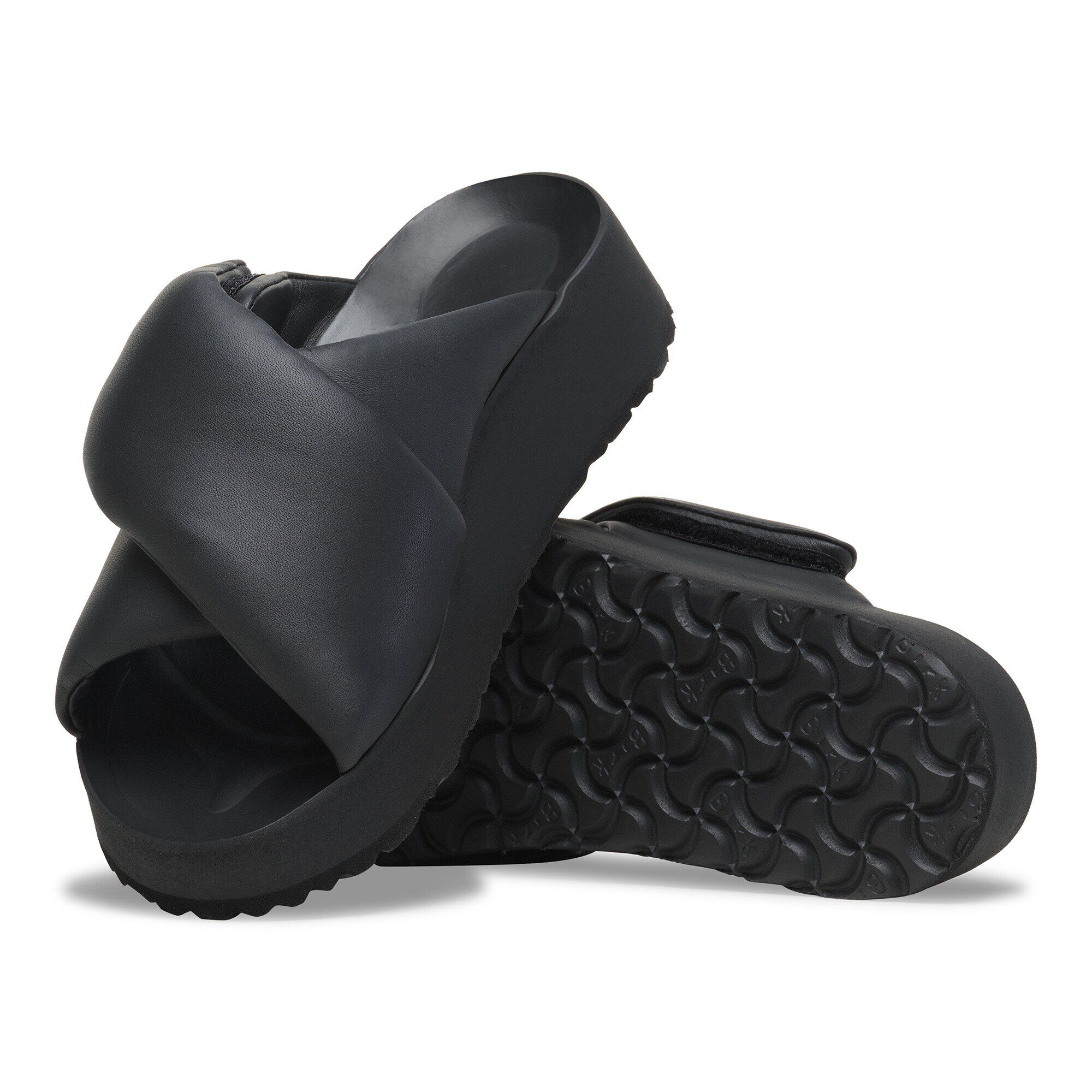 Theda Cross Strap Leather with outer sole details