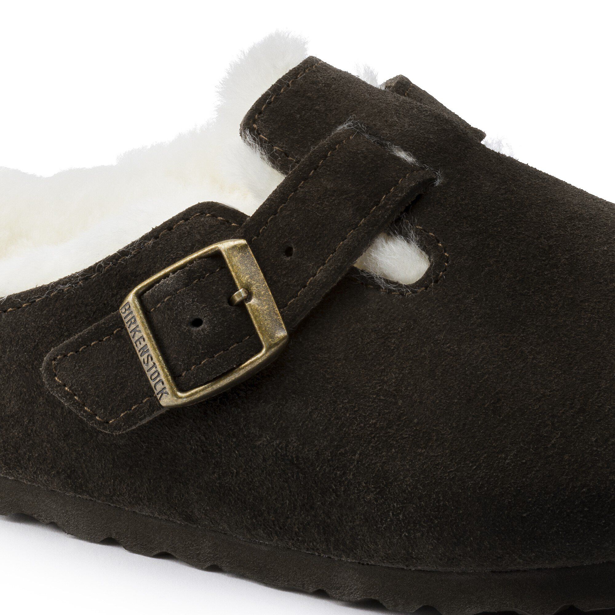 Boston Shearling Suede Leather