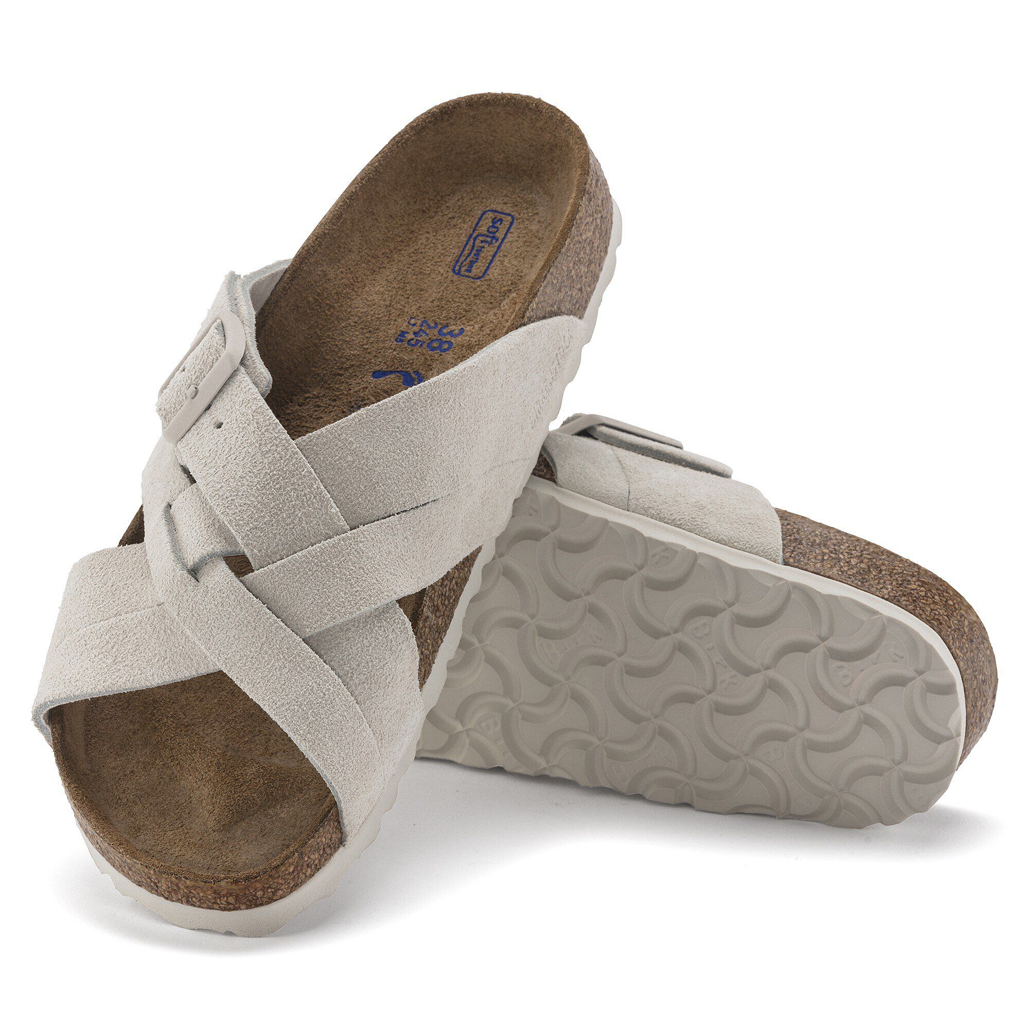 Lugano Soft Footbed Suede Leather