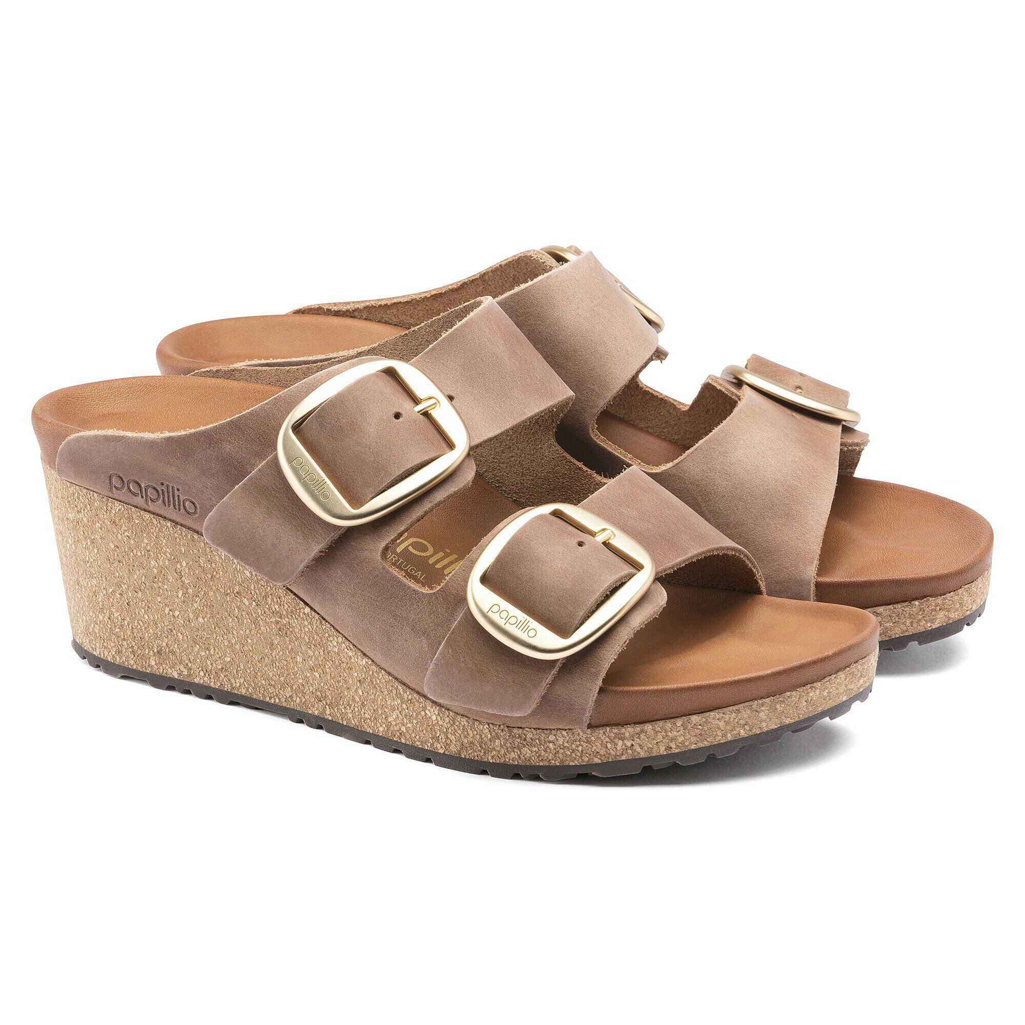 Nora Big Buckle Oiled Leather