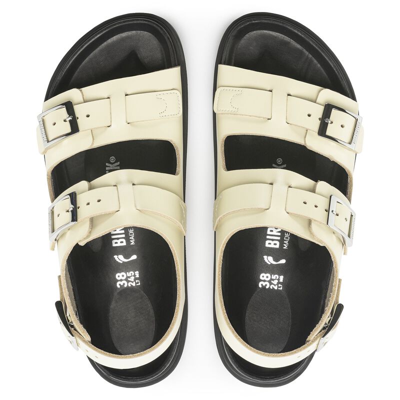 BIRKENSTOCK Cannes Natural Leather Butter Trail Easy detail