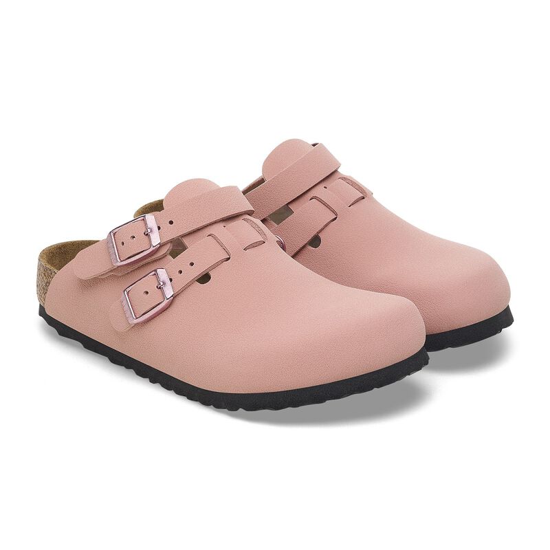 BIRKENSTOCK Kay Kids Birkibuc Pink Clay Walk Edit detail