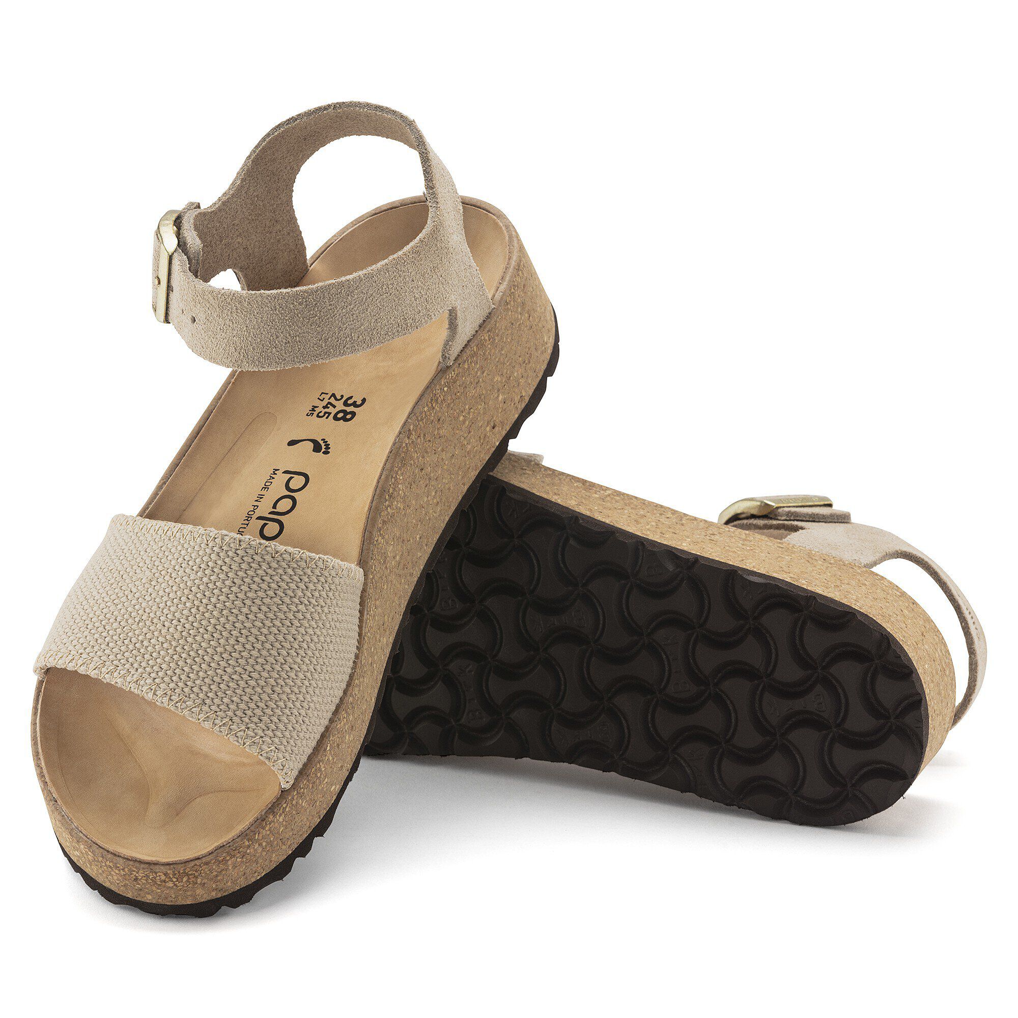   with outer sole details