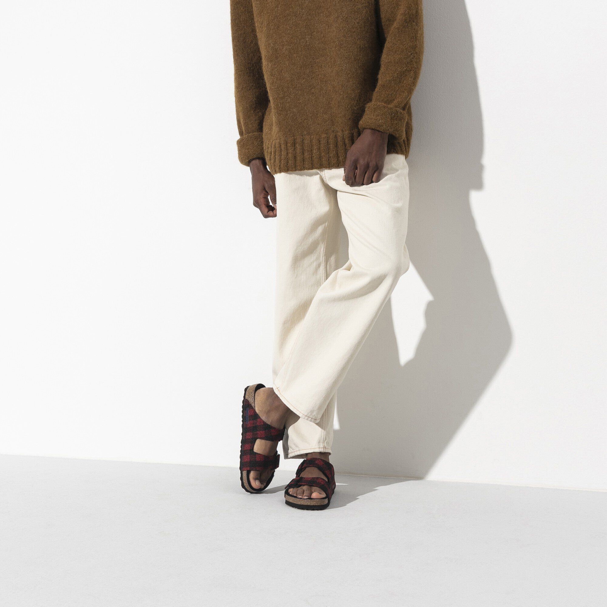   Close-up with a male model