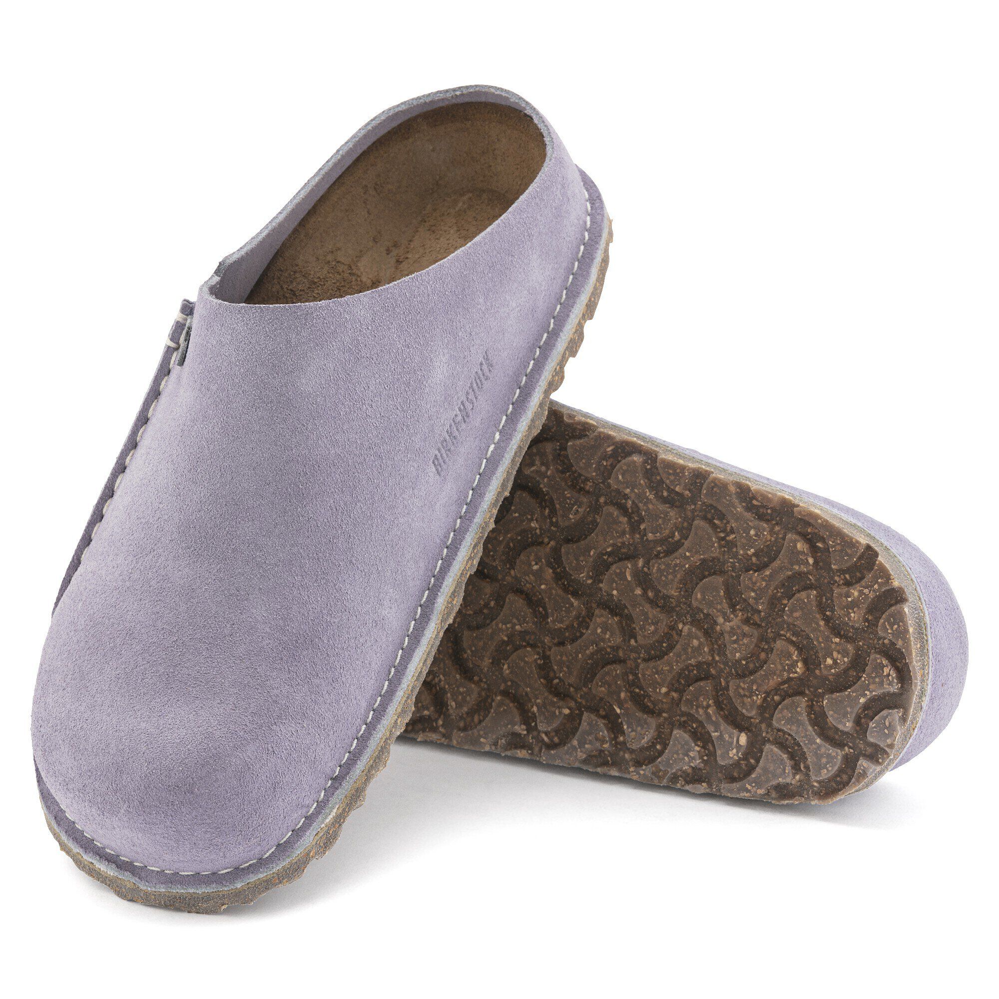 Zermatt Premium Suede Leather in Color Purple Fog | BIRKENSTOCK US