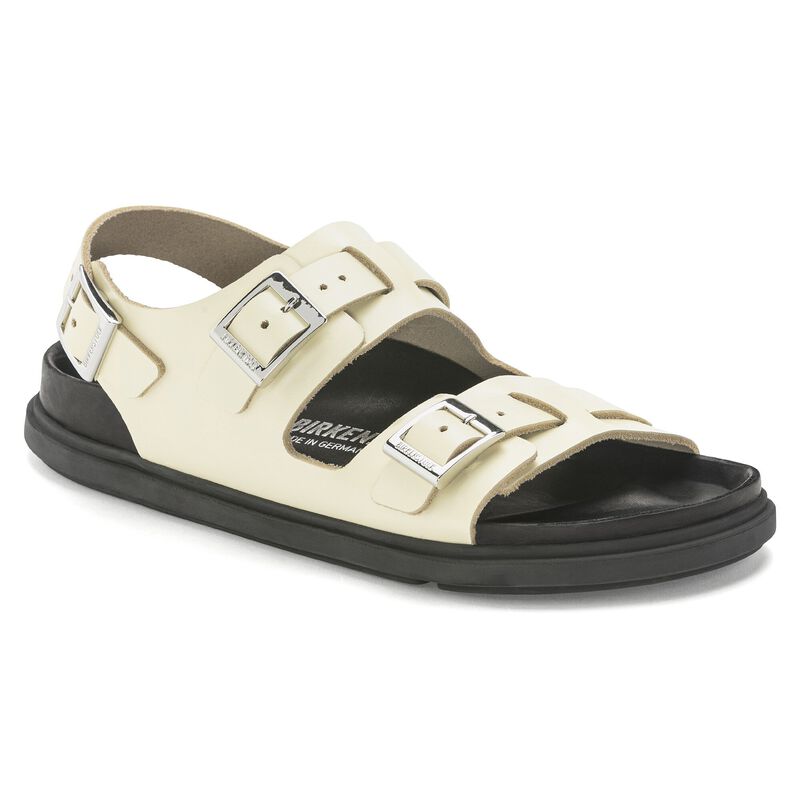 BIRKENSTOCK Cannes Natural Leather Butter Trail Easy detail