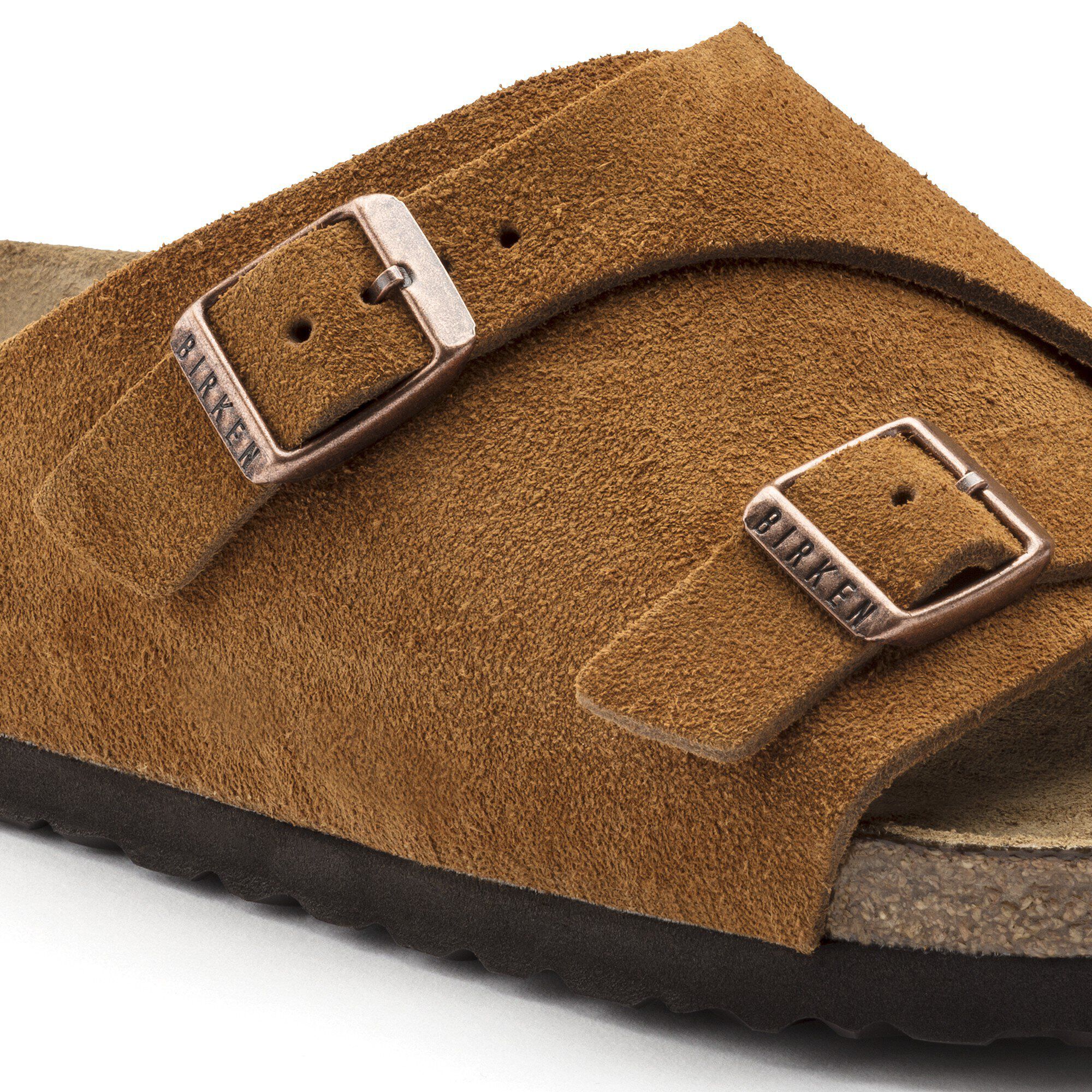 Z&uuml;rich Soft Footbed Suede Leather