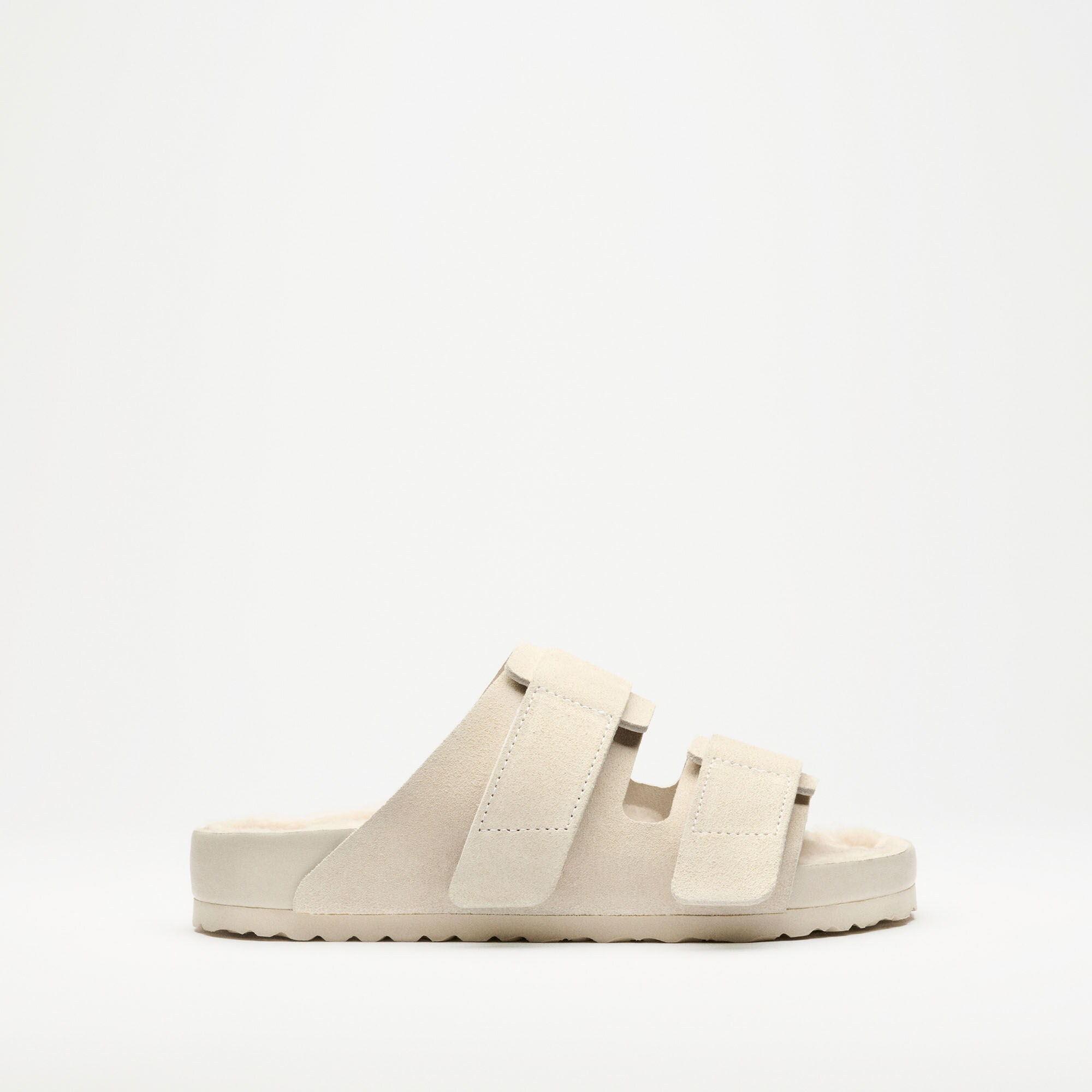 Uji Suede Tekla Suede Leather - a side view