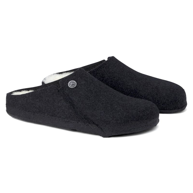BIRKENSTOCK Zermatt Shearling Felt Anthracite Walk Edit detail