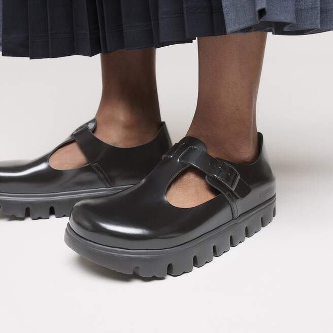Paris Chunky Cuir naturel Noir image numéro 6