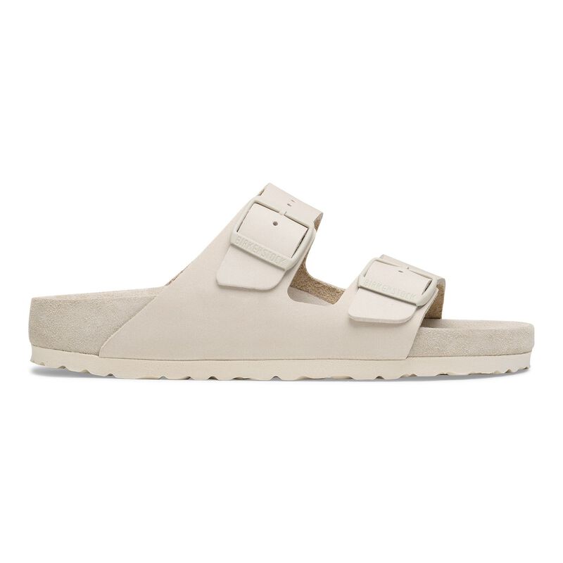 BIRKENSTOCK Arizona Nubuck Leather Oyster Easy Walk detail