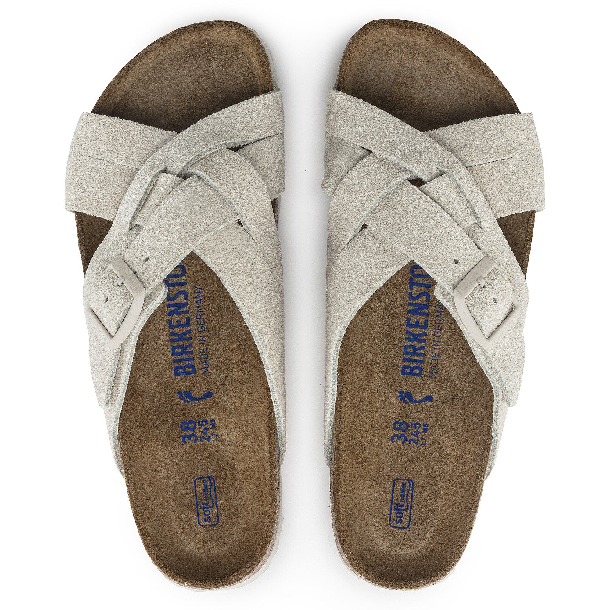 Lugano Soft Footbed Suede Leather