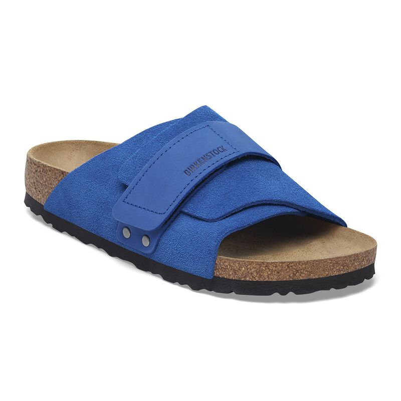 BIRKENSTOCK Kyoto Nubuck Leather/Suede Digital Green Trail Easy detail
