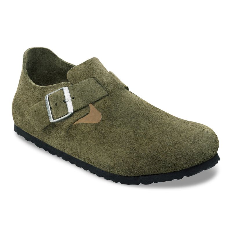 BIRKENSTOCK London Suede Leather Carafe Walk Edit detail