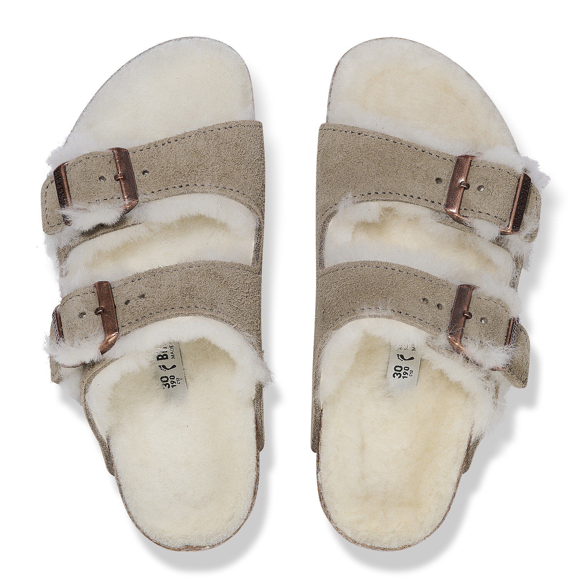 Arizona Shearling Kids Suede Leather