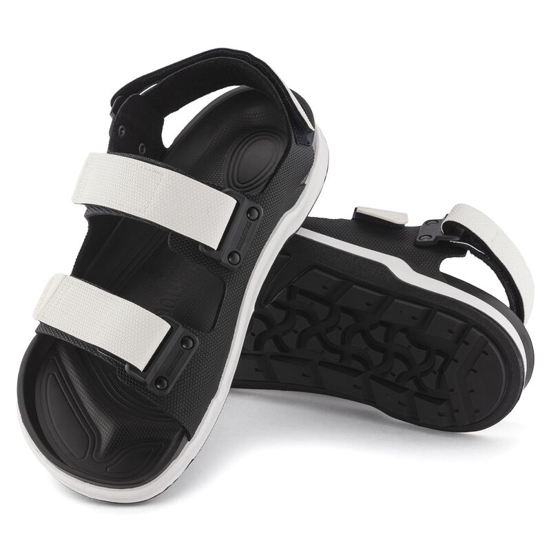 BIRKENSTOCK Tatacoa Birko-Flor Futura Black/White Soft Sole detail