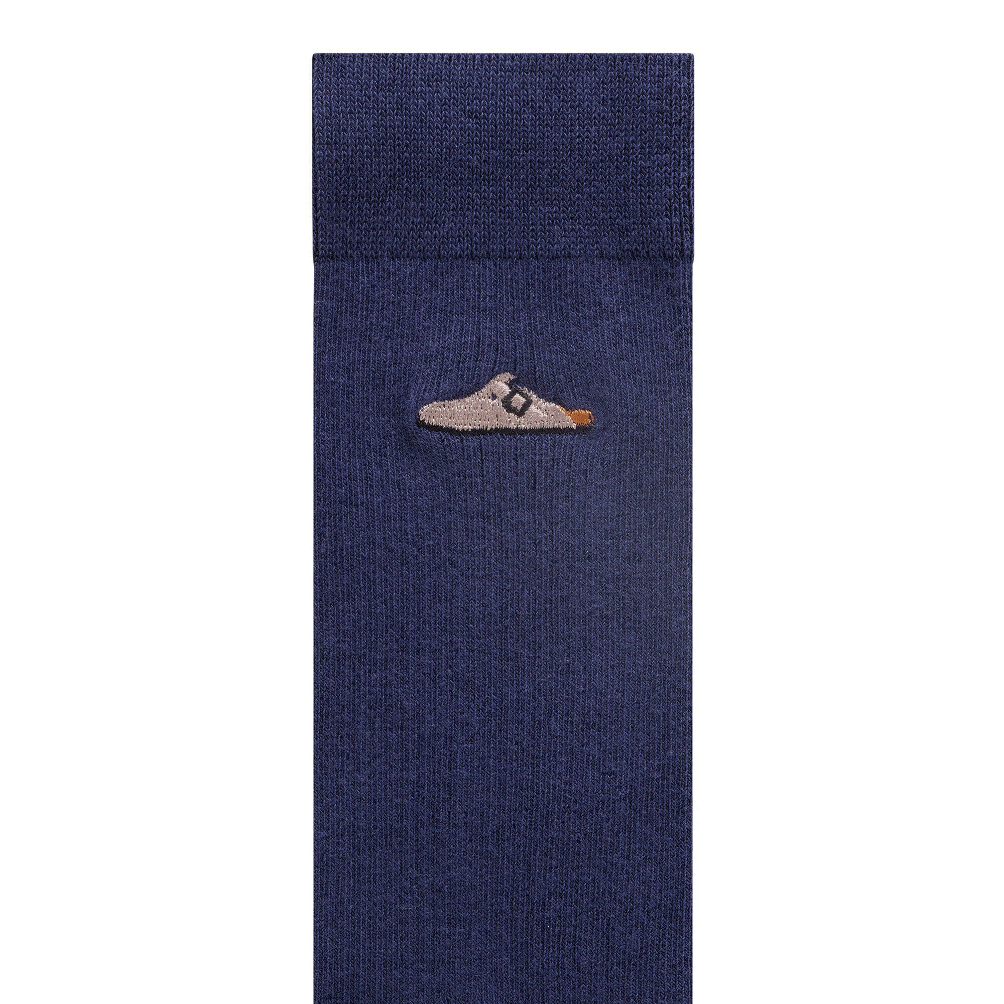 Cotton Ribbed Socks Cotton/Polyamid/Elastane