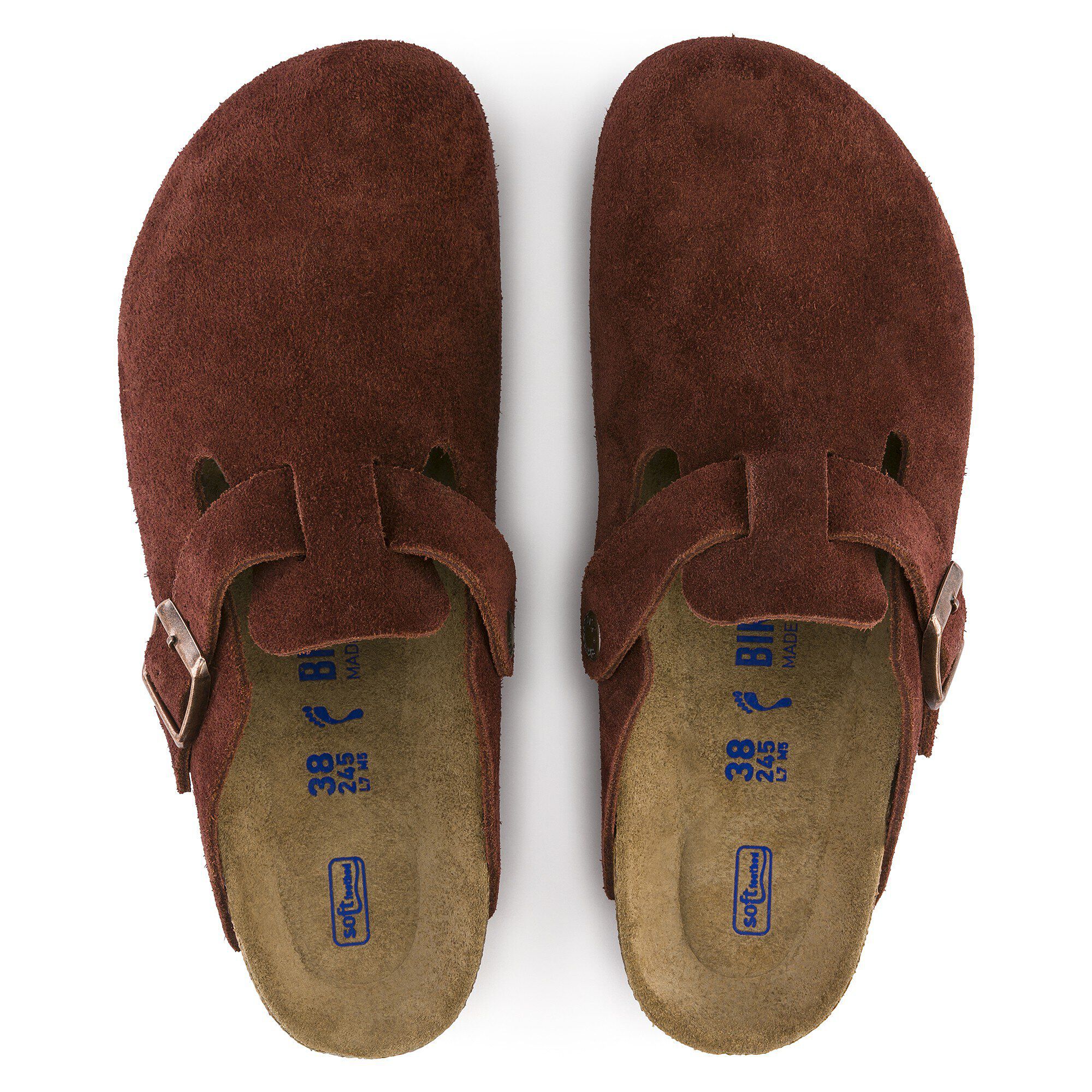 Boston Soft Footbed Suede Leather