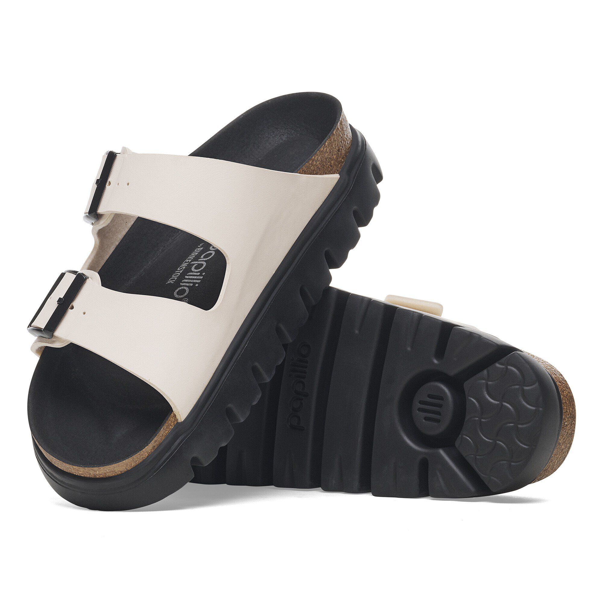   with outer sole details