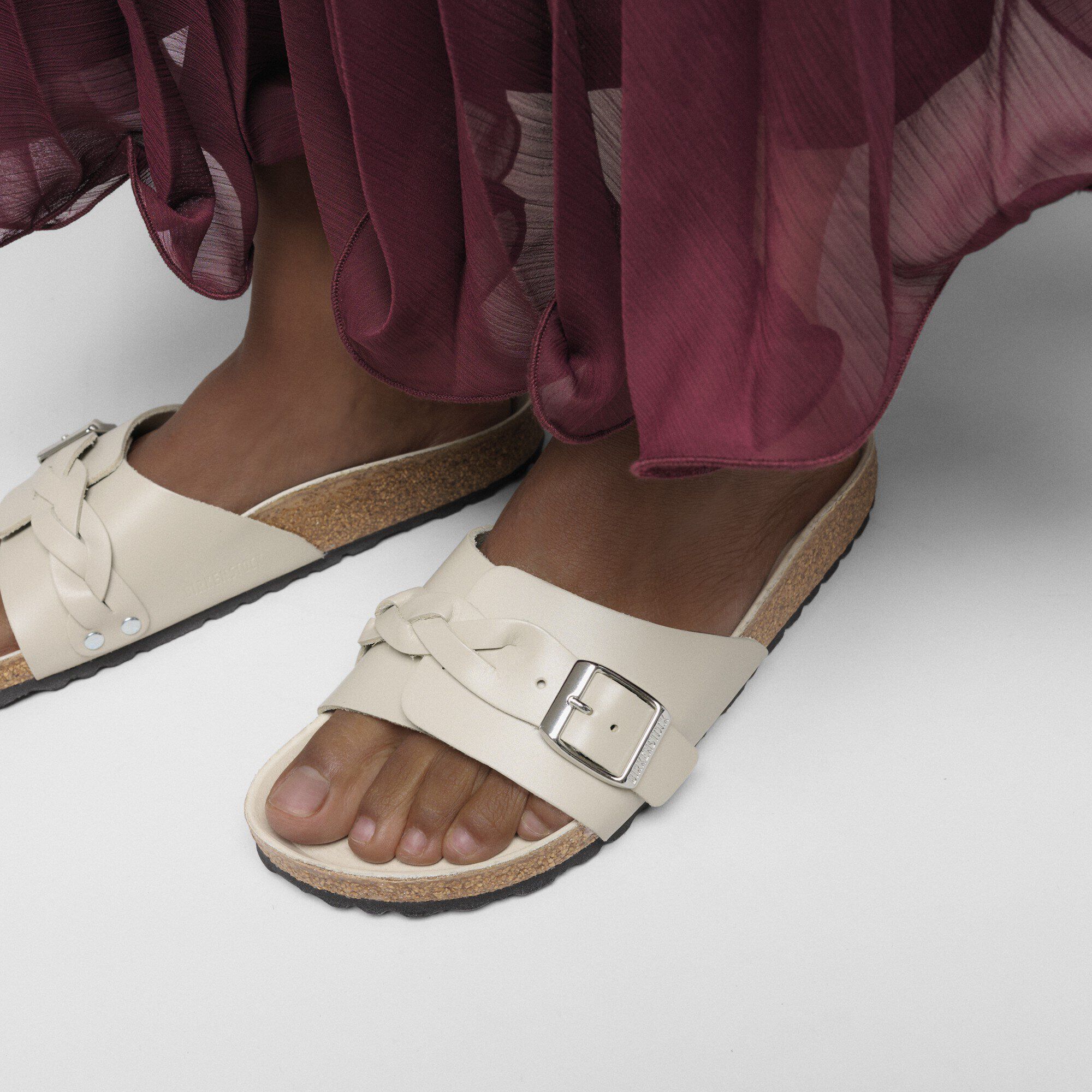   Close-up with a female model