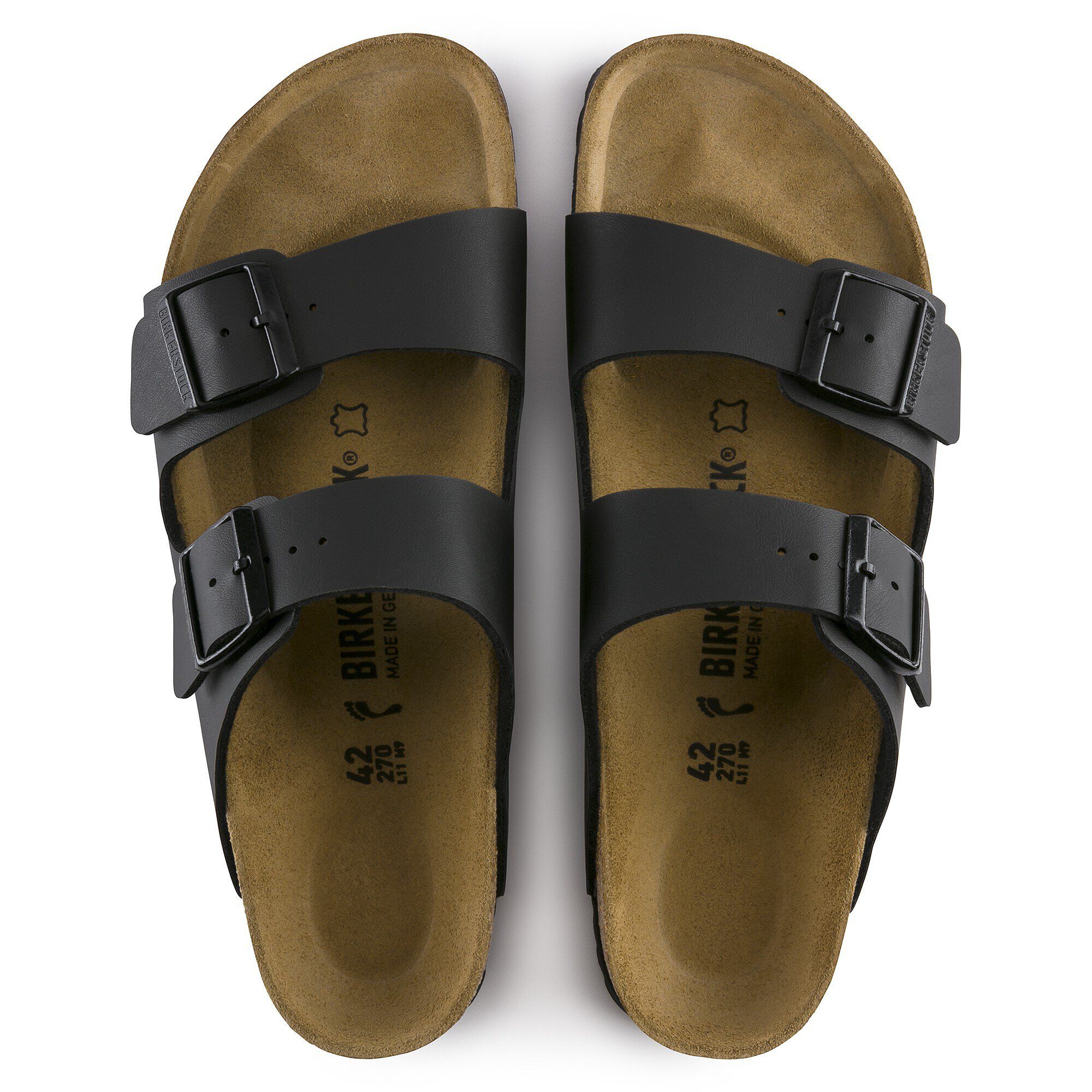 BIRKENSTOCK ブラック サイズ41 Arizona Birko-Flor in Color Black | BIRKENSTOCK US