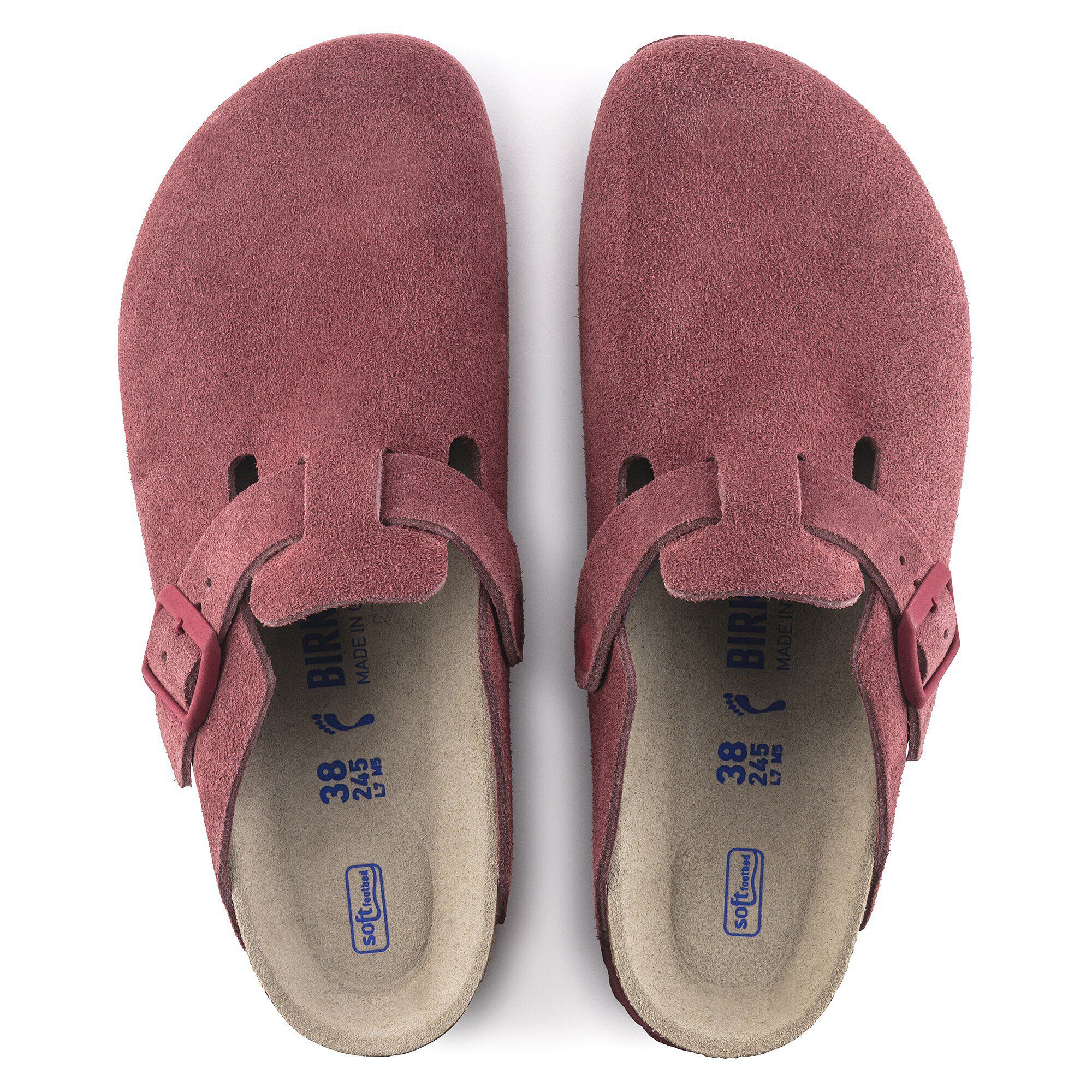 Boston Soft Footbed Suede Leather