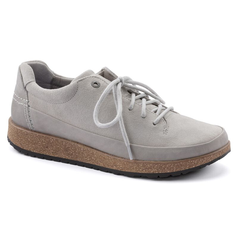 BIRKENSTOCK Honnef Low Suede Leather Black Trail Easy detail