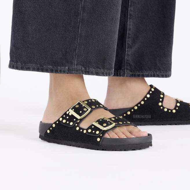 Arizona Rivets Suede Leather