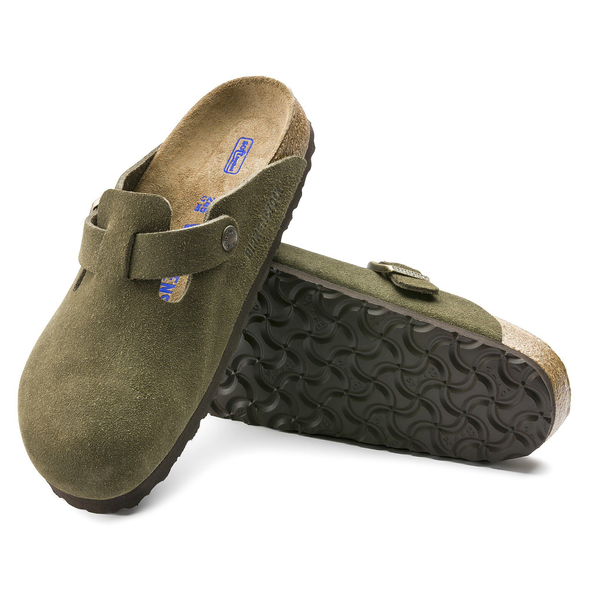 Boston Soft Footbed Suede Leather