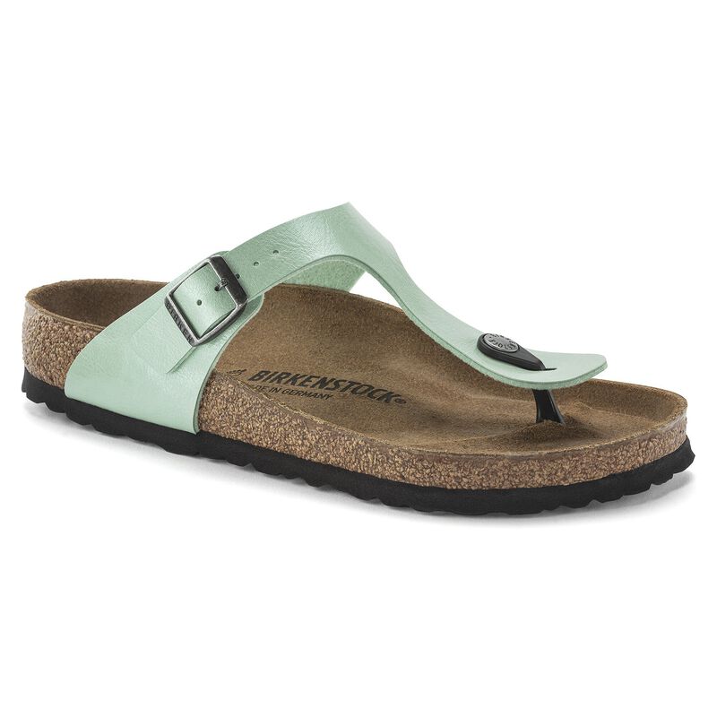 BIRKENSTOCK Gizeh Birko-Flor Graceful Taupe Daily Comfort detail
