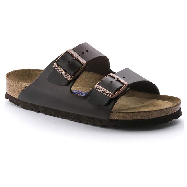 Arizona Soft Footbed Smooth Leather in Color Amalfi Testa Di Moro