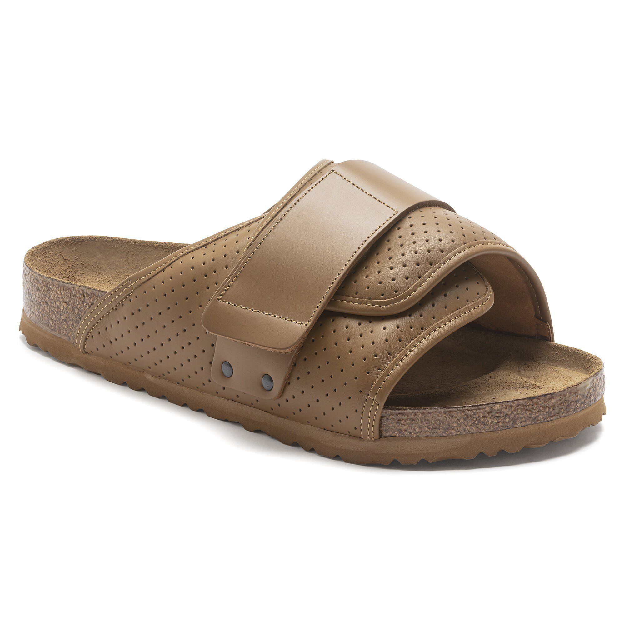 Kyoto Leather in Color Puff Pack Cork Brown | BIRKENSTOCK US