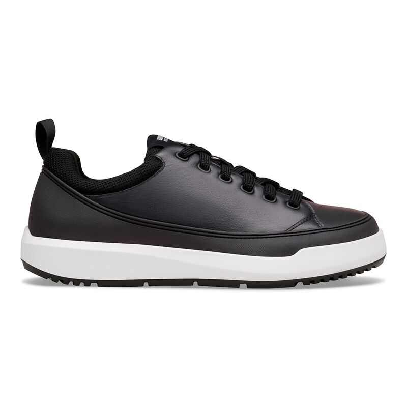 BIRKENSTOCK Melbourne PRO ESD Natural Leather Coated Black/White City Comfort detail
