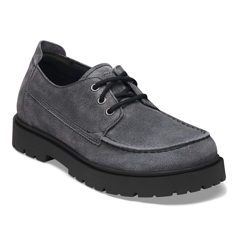 BIRKENSTOCK Highwood Moc Lace Low Suede Leather Carafe Trail Easy detail